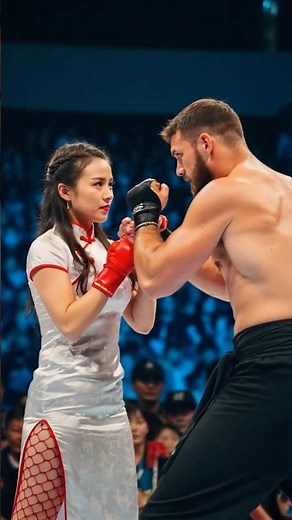 体育馆里面的格斗比赛 | Chinese Kung Fu vs Boxing | #Kungfu #fighting #kickboxing #boxing #mma #ufc