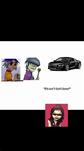 2d and Murdoc being just their self