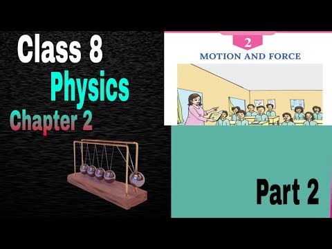 Class 8 Physics Chapter 2 | Motion and Force Explained Easily
