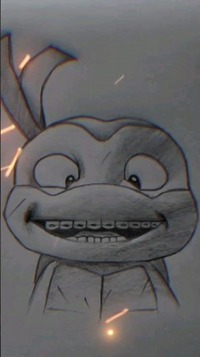 How To Draw Michelangelo | Ninja Turtle | By Art With cc.🤍❤️