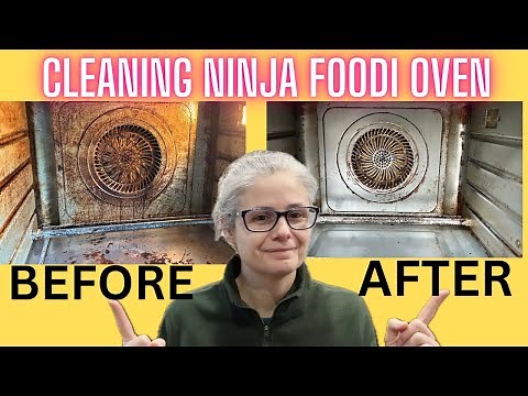 Cleaning My Very Greasy Ninja Foodi Oven!