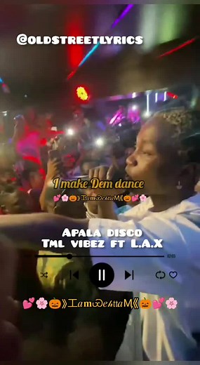Nml Vibez ft L.A.X - Apala Disco Lyrics Video