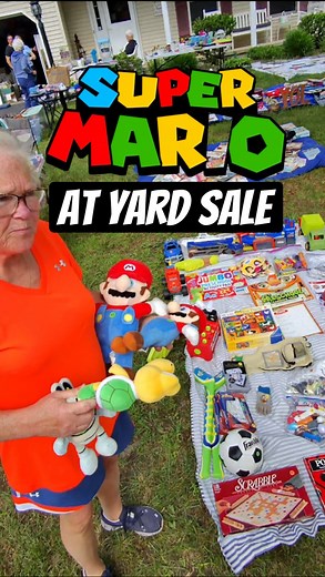 Super Mario Vintage 🕷️ 👨 Villains #yardsale #garagesale #supermario #spiderman | English Thrifter