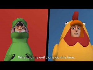 Evil Chicken makes an ungrounded video out of Evil Dinosaur/Grounded