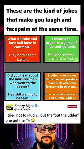 Funny Jokes That Will Make You Laugh Instantly 😂