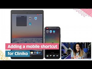 Cliniko quick tip: adding a mobile shortcut