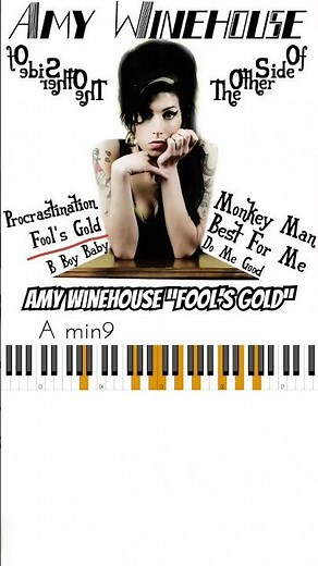 Amy Winehouse “Fool's Gold” Chords 🔥🎹🔥 #musicianparadise