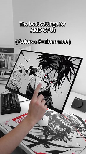 The best settings for AMD GPUs | #fyp #fpsboost #amd #recomendation #pc
