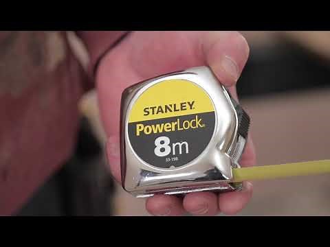 STANLEY® PowerLock® 8M (25mm wide) Tape Measure