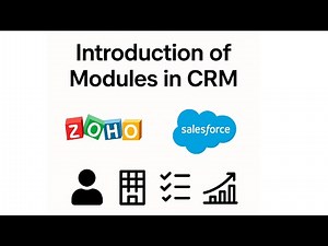 Introduction of different Modules in CRM
