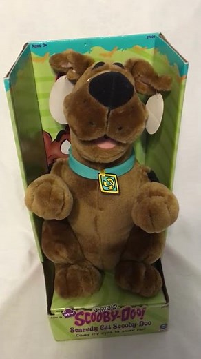 Talking plush scooby doo