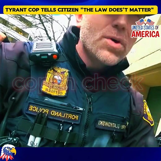 Tyrant cop tells citizen The law does t matter | ootdnow.id