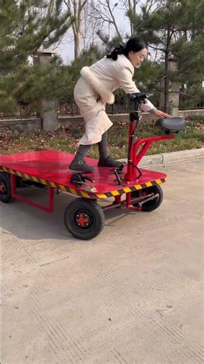 Amazing Electric Cart Ride! | Fun Test Drive on Custom Made Platform