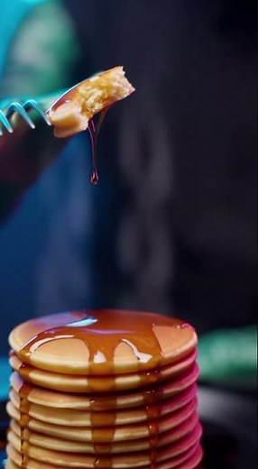 🥞 Alien Pancake Feast — Intergalactic ASMR Breakfast 👽✨ #asmr #aivideo #alien