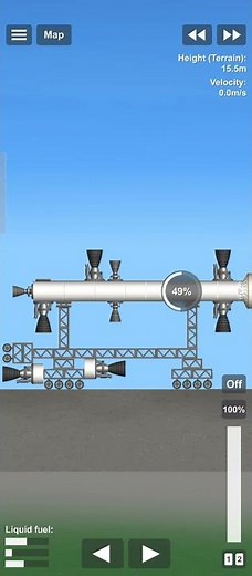 Watch as our model rocket flies parallel to the ground for 100m and lands smoothly using parachutes!