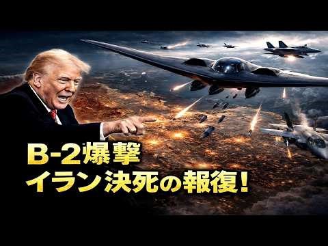 【緊急解説】B-2爆撃開始…イラン報復で中東戦争拡大か