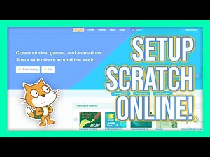 How To Setup Scratch Online (Create Account & Share Projects)