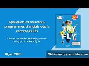 Replay webinaire : Appliquer les nouveaux programmes d’anglais dès la rentrée 2025
