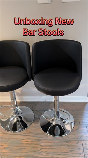 Unboxing My New Bar Stools