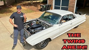 Finnegan Finally Mounted The Twin Turbos in His '61 Cadillac Coupe DeVille! The Drag Caddy Is Getting Closer To Dragging! - BangShift.com