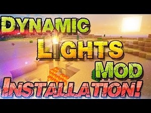 ✧ Dynamic Lights Mod ✧ Minecraft 1.9 Mods - Realistische Lichtquellen | Win+ Mac | German Deutsch