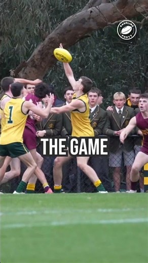 Trinity v Marcellin did not disappoint! 🤯😈 #footy #baseline