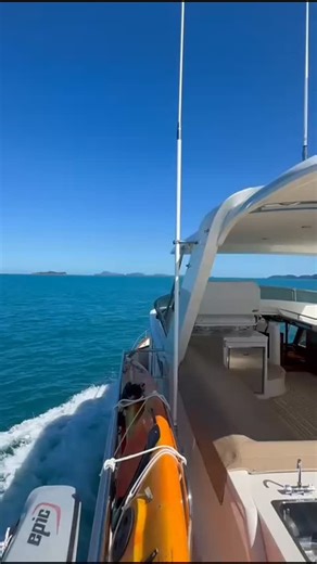 Out here, the journey is the destination 🚢 Enroute Hamilton Island >Brisbane #ultimatecruisingyacht #fleming55 | Fleming Yachts Australia Pty Ltd