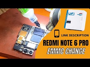 Redmi Note 6 Pro eMMC Change UFI With Free File | Redmi Note 6 Pro only Vibrate Solution