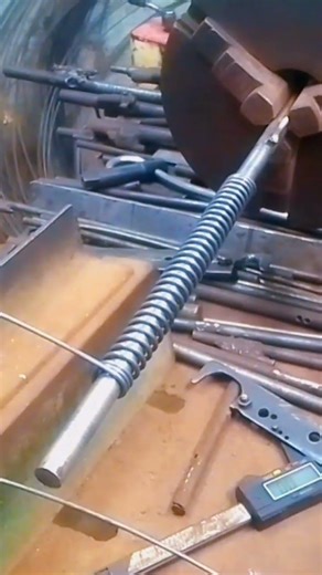 Making a simple spring manufacturing length machine