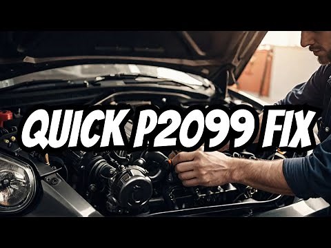 FIX Your p2099 Code NOW