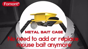 2025 New Upgraded Bucket Lid Mouse Trap-Metal Bait Cage-Auto Reset-5 Gallon Bucket Fit-Humane-Indoor Outdoor-Rat Trap