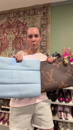 Comparing Rhode Skin Sugarberry Bubble Bag and Louis Vuitton XL Cles