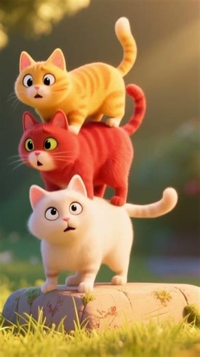 Three Tiny Kittens Falling on Each Other 😹💞 | Cutest Kitten Pile