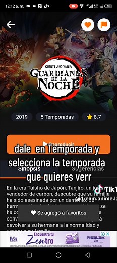 Tutorial para entrar a Dream Anime y ver animes