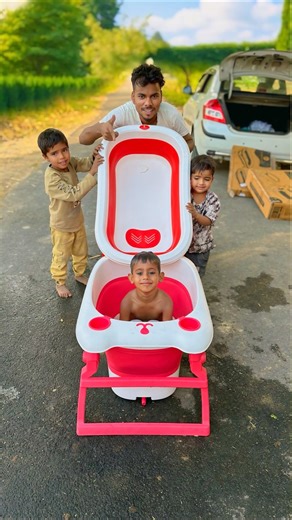 2 Baby Bath Tub big bro Collapsible Bath TubUnboxing