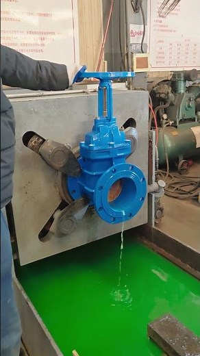 Gate valve pressure testing#gatevalve #valve #valvefactory #watergate