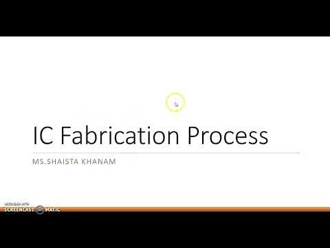 IC fabrication Process