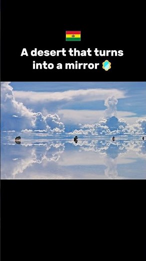 Salar de Uyuni — The Salt Desert That Turns Into a Mirror 🪞🌎