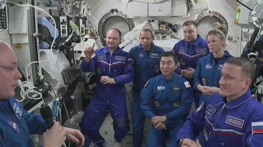 New commander takes charge of ISS before crew’s early departure