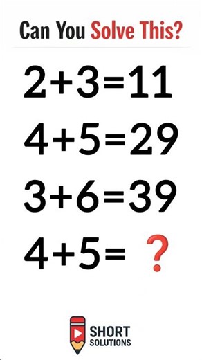 New Math Puzzle | Brain Teaser #mathchallenge