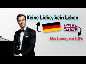 German Song with LYRICS | Learn German with Music | German English #germanlanguage #learngerman