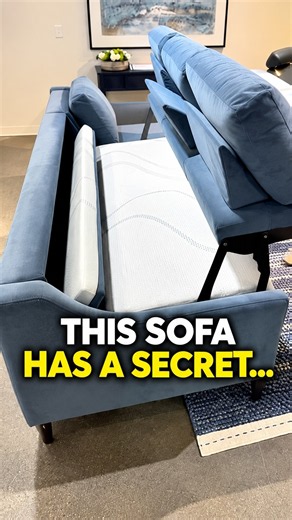 This Sleeper Sofa Transforms Into a Real Bed in Seconds