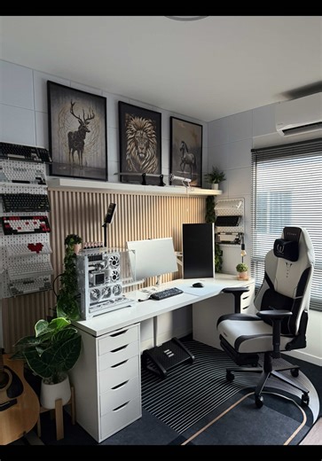 This room helps me feel much better after work.🔥ห้องนี้ช่วยให้ฉันรู้สึกดีขึ้นมากหลังจากเลิกงาน❤️#gamingsetup #setup #clean #roomsetup #fyp