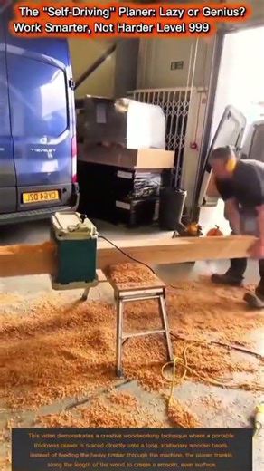 The "Self-Driving" Planer: Lazy or Genius? Work Smarter, Not Harder Level 999