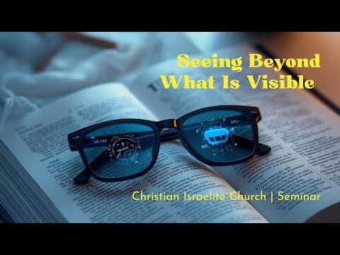 Christian Israelite Church Seminar - Seeing the Unseen - Types, Shadows and Spiritual Reality