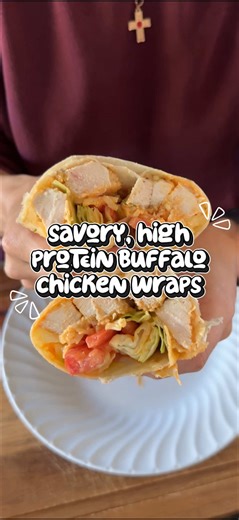 Delicious Buffalo Chicken Wraps Recipe