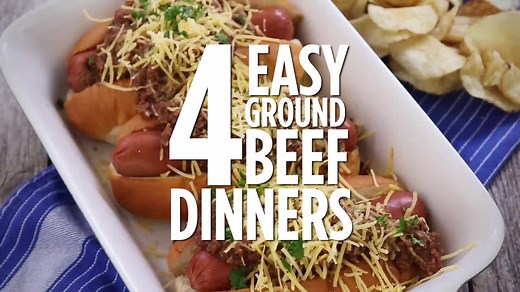 Got a pound of ground beef? You've got the beginning of a delicious, easy dinner. Get our best, easy ground beef recipes HERE: https://trib.al/pdzJxvh | Allrecipes