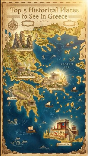 Top 5 Historical Places to See in Greece