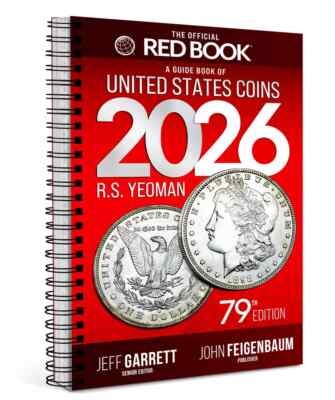 NEW!! 2026 Red Book Spiral Softcover - Retail Vaules for US Coins | eBay
