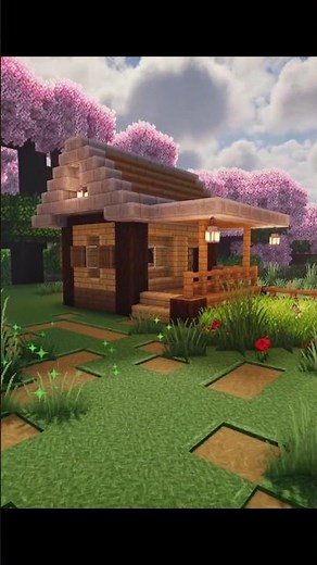 STOP Building Ugly Starter Houses! Build THIS Instead 😱🏡 #minecraft #minecraftbuilding